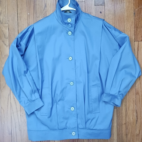 Vintage blue jacket size M - Picture 1 of 7
